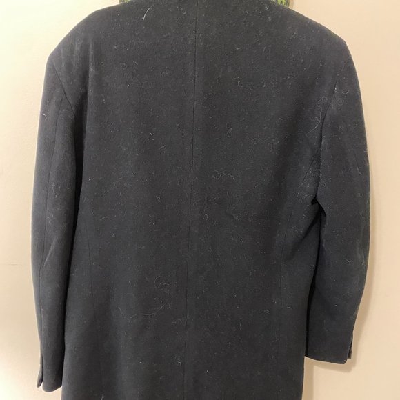 Black Very Warm Sports Coat - soft wool - 38R - Picture 5 of 5